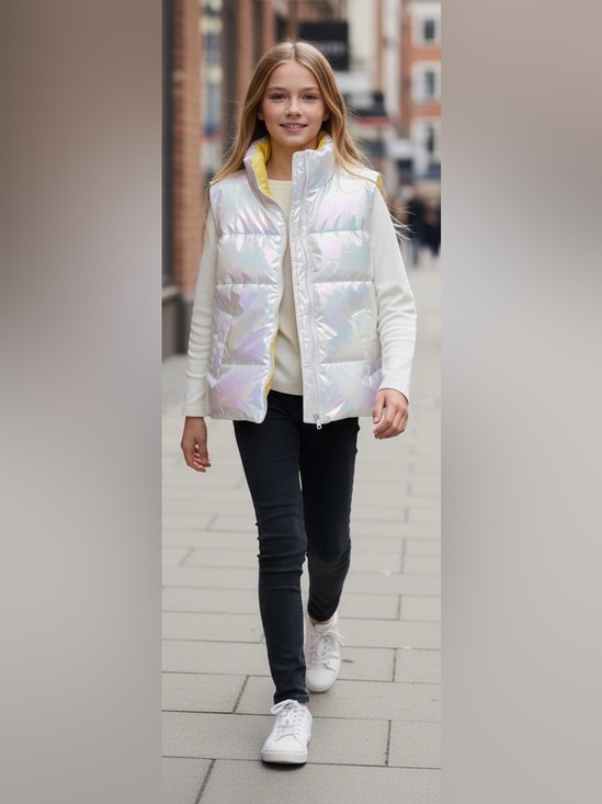 Other - Kids Shimmering Puffer Vest